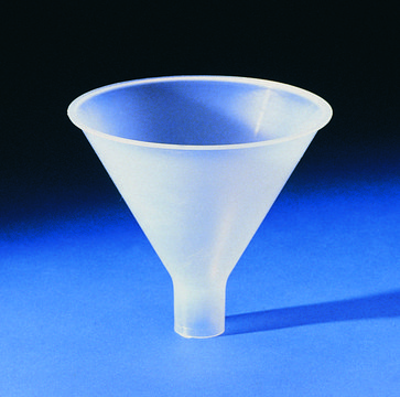 Scienceware&#174; polypropylene powder funnel top I.D. 100&#160;mm