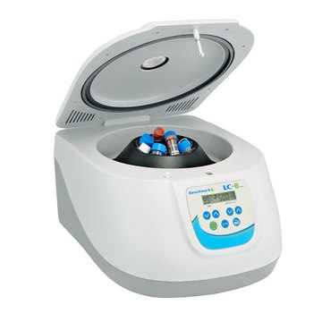 Benchmark LC8 3500 Centrifuge with 8 x 15ml rotor speed 5000 rpm (max.), AC/DC input 120 V