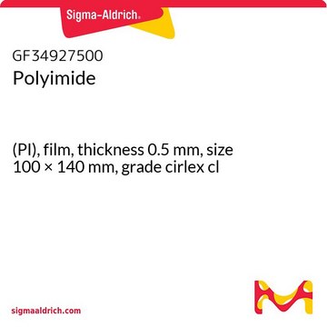 Polyimide (PI), film, thickness 0.5&#160;mm, size 100 × 140&#160;mm, grade cirlex cl