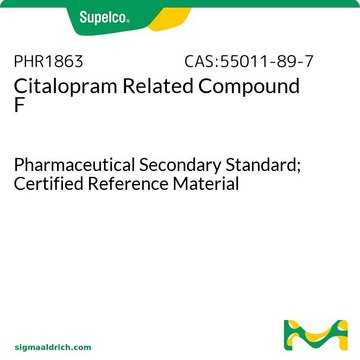 西酞普兰相关化合物F Pharmaceutical Secondary Standard; Certified Reference Material