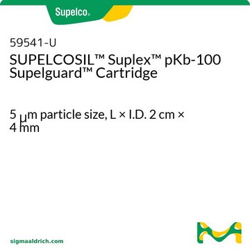 SUPELCOSIL&#8482; Suplex pKb-100 Supelguard Cartridge 5&#160;&#956;m particle size, L × I.D. 2&#160;cm × 4&#160;mm