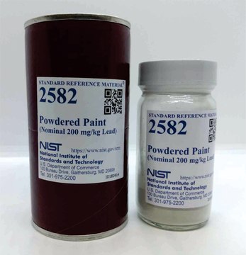 Powdered paint NIST&#174; SRM&#174; 2582, nominal 200mg/kg lead