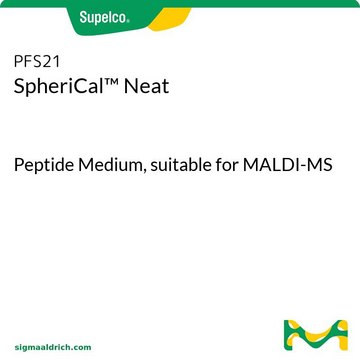 SpheriCal&#8482; Neat Peptide Medium, suitable for MALDI-MS