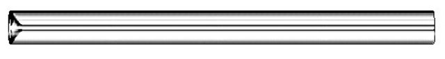 Inlet Liner, Direct (SPME) Type, Straight Design (unpacked) pkg of 1&#160;ea