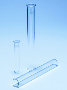 Pyrex&#174; Test tubes, with rim, medium wall 22&#160;mL