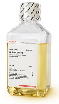 LB Broth (Miller) Liquid microbial growth medium