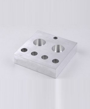 Synthware&#8482; aluminum heat transfer block for mini vials