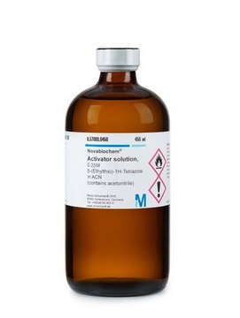 Activator solution for DNA Synthesis 0.25M 5-(Ethylthio)-1H-Tetrazole in MeCN, Novabiochem&#174;