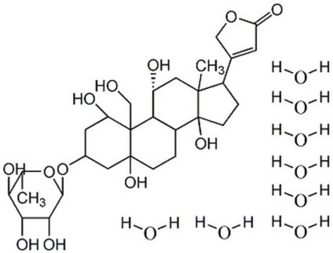 Ouabain, Octahydrate Inhibits Na+,K+-ATPase.