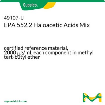 EPA 552.2 卤化乙酸混标 certified reference material, 2000&#160;&#956;g/mL each component in methyl tert-butyl ether