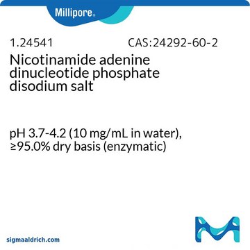 Nicotinamide adenine dinucleotide phosphate disodium salt pH 3.7-4.2 (10&#160;mg/mL in water), &#8805;95.0% dry basis (enzymatic)