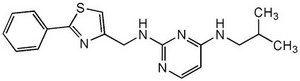 Neurogenesis Inducer V, KHS101 A blood brain barrier permeable pyrimidinyl-aminothiazole compound that specifically interacts with TACC3 (transforming acidic coiledcoil-containing protein 3) and promotes nuclear localization of ARNT2 (aryl-hydrocarbon receptor nuclear translocator 2).