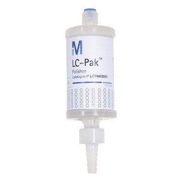 LC-Pak 纯化柱 Placed at the point of dispense of Direct-Q, Milli-Q Direct / Reference, Simplicity and Synergy systems, Designed for trace and ultra-trace organic analysis by HPLC, UHPLC, LC-MS, and LC-MS/MS