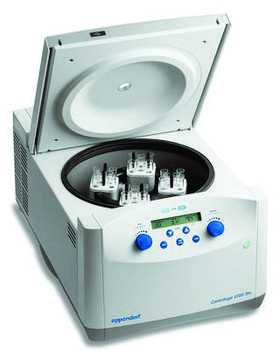 Eppendorf&#174; Centrifuge 5702/5702R/5702RH 5702RH, refrigerated/heated, with rotor A-4-38 and 4 x 85&nbsp;mL round bucket, rotary knobs, AC/DC input 120 V, 60 Hz, US 3-pin plug (US)