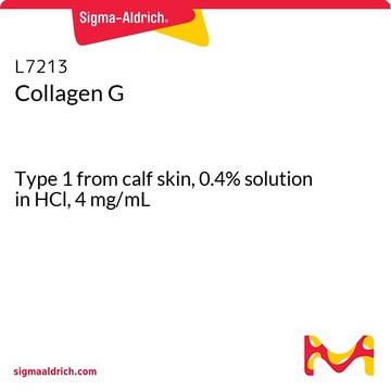 Collagen G Type 1 from calf skin, 0.4% solution in HCl, 4&#160;mg/mL