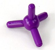 Cochranes atom centers for Orbit molecular models phosphorus, tetrahedral, purple