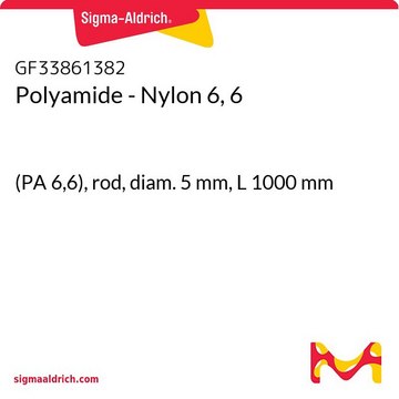 Polyamide - Nylon 6, 6 (PA 6,6), rod, diam. 5&#160;mm, L 1000&#160;mm