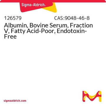 Albumin, Bovine Serum, Fraction V, Fatty Acid-Poor, Endotoxin-Free