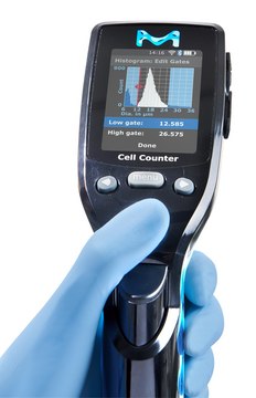 Scepter 3.0 Handheld Automated Cell Counter Rapid cell counts in a handheld easy to use format, includes pkg of 60 &#956;m Scepter 3.0 Cell Counter Sensors