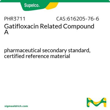 Gatifloxacin Related Compound A certified reference material, pharmaceutical secondary standard