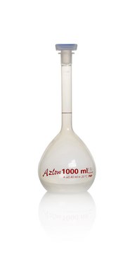 Azlon Volumetric Flask class A, tolerance, capacity 1000&#160;mL