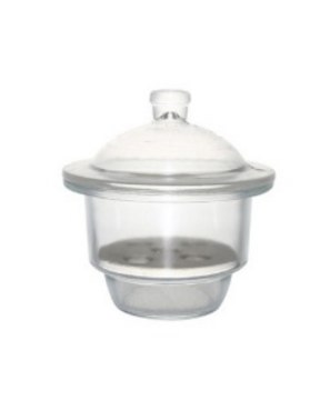 Synthware&#8482; Desiccator with lid and ceramic plate bottle O.D. 210&#160;mm, clear borosilicate glass 3.3