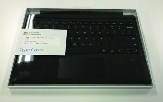 GDS PickPen&#174; PIPETMAX&#174; Surface Keyboard Cover BioControl Systems, for use with GDS PPMX Microsoft Surface Laptop