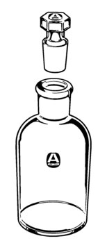 Aldrich&#174; reagent bottle capacity 125&#160;mL, joint: ST/NS 19/22, amber bottle