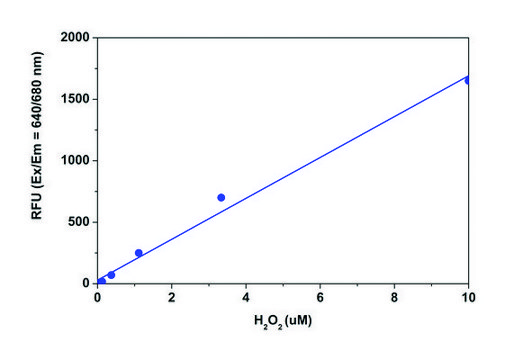 过氧化氢检测试剂盒（荧光法） sufficient for 500 fluorometric&nbsp;tests (infrared fluorescence)