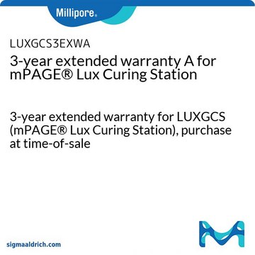 3-year extended warranty A for mPAGE&#174; Lux Curing Station 3-year extended warranty for LUXGCS (mPAGE&#174; Lux Curing Station), purchase at time-of-sale