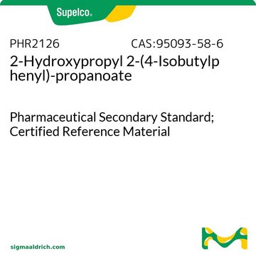 2-Hydroxypropyl 2-(4-Isobutylphenyl)-propanoate Pharmaceutical Secondary Standard; Certified Reference Material