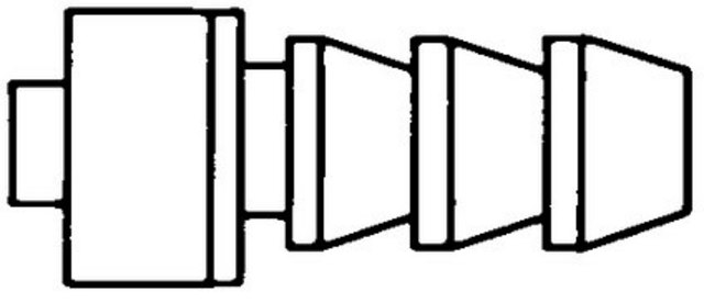 1/4 in.HB，转M鲁尔接头，镀镍/铬 Accessories for filter holders for sample preparation.