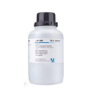 Chloride standard solution traceable to SRM from NIST NaCl in H&#8322;O 1000 mg/l Cl Certipur&#174;