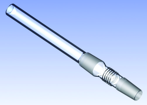 Ace vapor duct tube, for condenser "A" assembly joint: ST/NS 24/40, L 160&#160;mm, fits Büchi&#174; models R-114/R-144