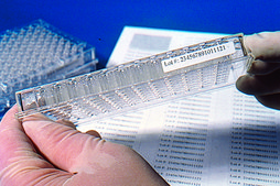 Laser Tough-Tags™ red, L × W 1.50 in. × 0.75 in., pkg of 1500