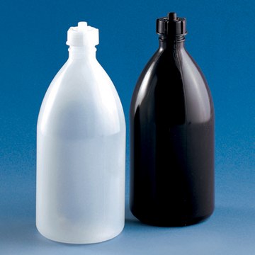 BRAND&#174; bottle for Schilling burettes volume 500&#160;mL, low-density polyethylene