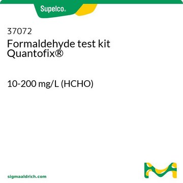 Formaldehyde test kit Quantofix&#174; 10-200&#160;mg/L (HCHO)