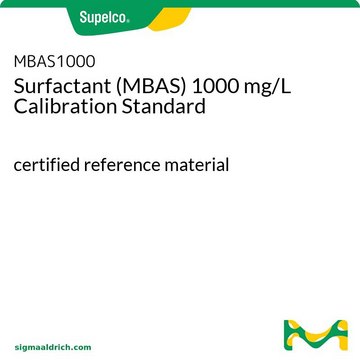 Surfactant (MBAS) 1000 mg/L Calibration Standard certified reference material