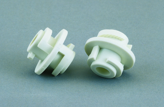 Keck&#174; Quick-Disconnect Adapter coupling adapter, white