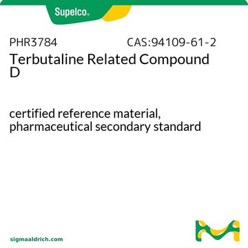 Terbutaline Related Compound D pharmaceutical secondary standard, certified reference material