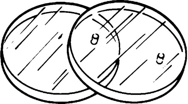 32mm Round cell window NaCl, Drilled