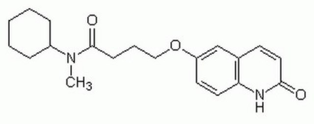 Cilostamide A cell-permeable selective inhibitor of cGMP-inhibited phosphodiesterase (PDE III; IC&#8325;&#8320; = 70 nM).