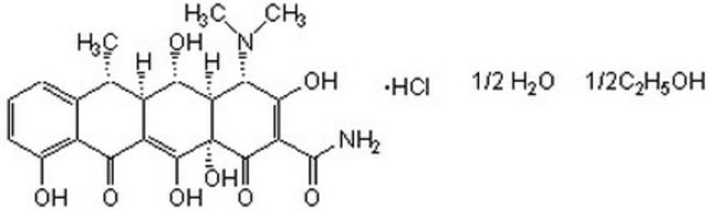 盐酸强力霉素 A commonly-used broad-spectrum antibiotic.