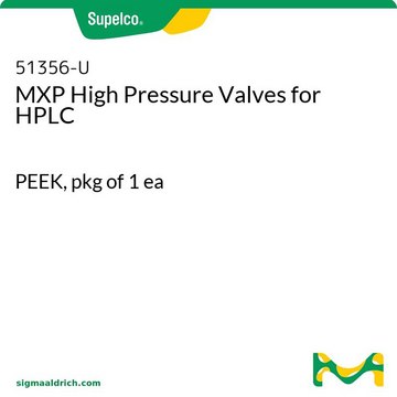 用于 HPLC 的 MXP 高压阀 PEEK, pkg of 1&#160;ea