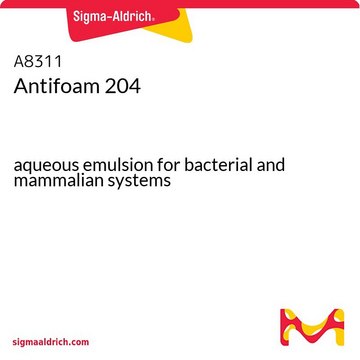 消泡剂 204 aqueous emulsion for bacterial and mammalian systems