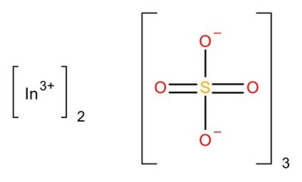 Indium(III)-sulfate anhydrous, for synthesis