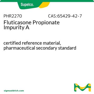 Fluticasone Propionate Impurity A certified reference material, pharmaceutical secondary standard