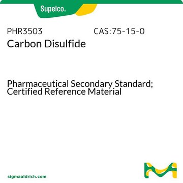 Carbon Disulfide Pharmaceutical Secondary Standard; Certified Reference Material