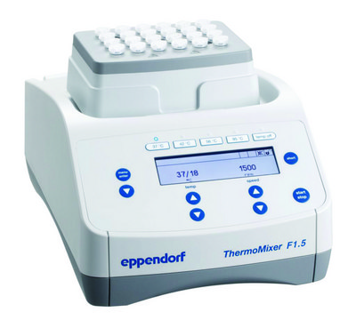 Eppendorf&#174; ThermoMixer&#174; F1.5 with thermal block for 24 reaction vessels 1.5 mL, AC/DC input 120 V, 50/60 Hz (US)