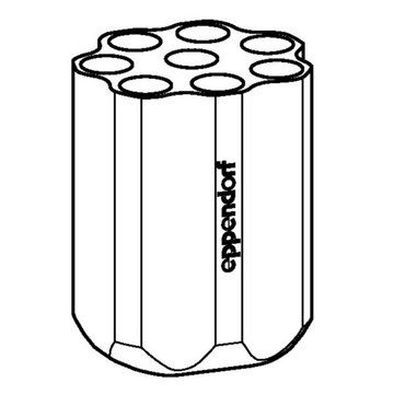 Adapter for Eppendorf&#174; S-4-72 Rotor holds 8 x 15 mL conical tubes, pack of 2